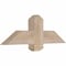 Ekena Millwork Eugene Smooth Timber Gable Bracket, Douglas Fir, 36"W x 12"H x 3 1/2"D x 5 1/2"F, 8/12 Pitch GBW036X12X0406EUG00SDF - alternate 2